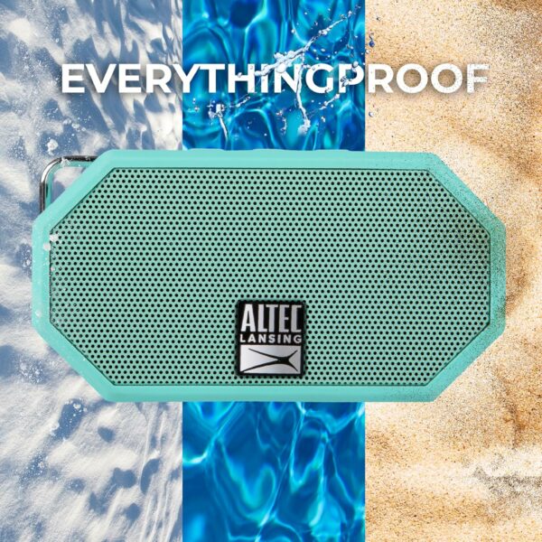 Altec Lansing Mini H2O - Waterproof Bluetooth Speaker, IP67 Certified & Floats in Water, Compact & Portable Speaker for Hiking, Camping, Pool, and Beach - For Sale - Price - Image 5