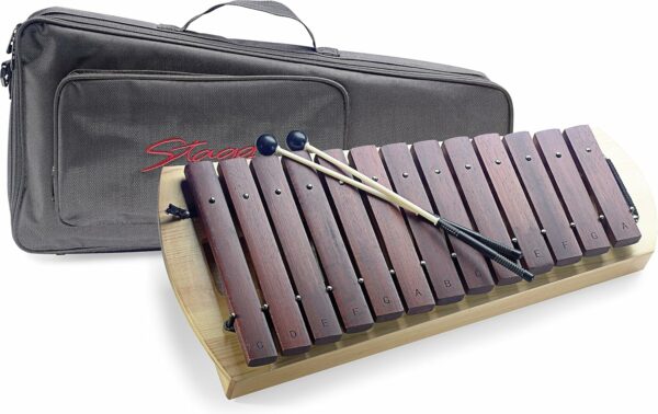 Stagg XYLO-P16 16-Key Diatonic Xylophone with Gig Bag and Mallets Included - For Sale - Price