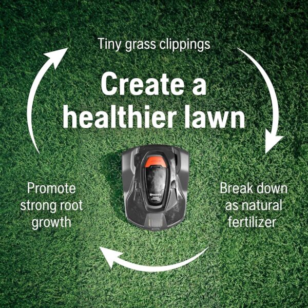 Husqvarna Automower 430XH Robotic Lawn Mower with GPS Assisted Navigation, Automatic Lawn Mower with Self Installation and Ultra-Quiet Smart Mowing Technology for Medium to Large Yards (0.8 Acre) - For Sale - Price - Image 4