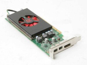 AMD Radeon RX 550 4GB GDDR5 PCIe DP 2 x Mini DP Low Profile Graphics Card