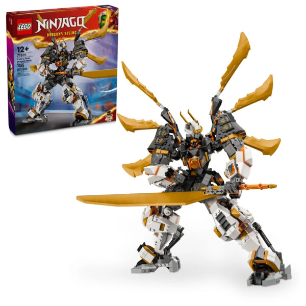 LEGO | 71821 | Cole’s Titan Dragon Mech 1055 Pcs | Ninjago Set | Great Deal | Price For Sale - New