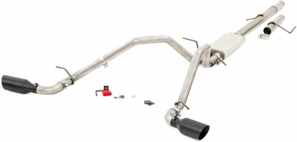 Rough Country Dual Cat-Back Exhaust for 09-13 Chevy/GMC 1500 | 4.8L/5.3L - 96008 - For Sale - Price - Image 2