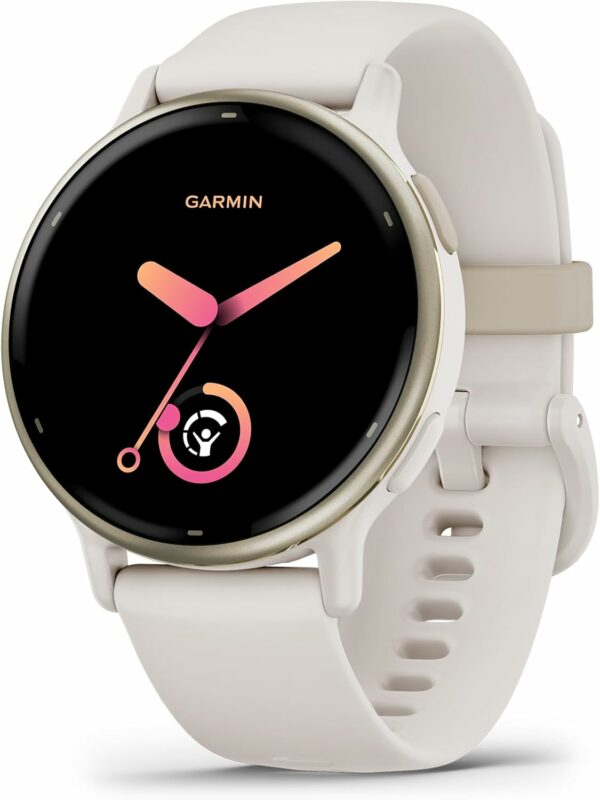 Garmin vívoactive 5, Health and Fitness GPS Smartwatch, AMOLED Display, Up to 11 Days of Battery, Ivory - For Sale - Price