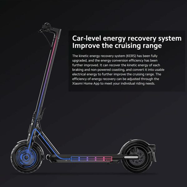 Xiaomi MI Electric Scooter 4 Pro - 700W Motor, 31 Miles Long Range & 18.6mph, 10" DuraGel Self-Sealing Tubeless Tires, Dual Brakes, World First Electric Scooter with LoT Lever 3 Certificate - For Sale - Price - Image 8