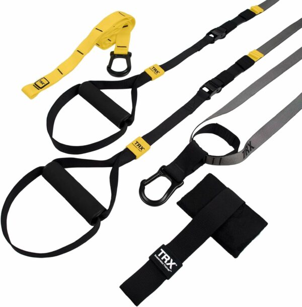 TRX GO Suspension Trainer System, Full-Body Workout for All Levels & Goals, Lightweight & Portable, Fast, Fun & Effective Workouts, Home Gym Equipment or for Outdoor Workouts, Grey - For Sale - Price - Image 10