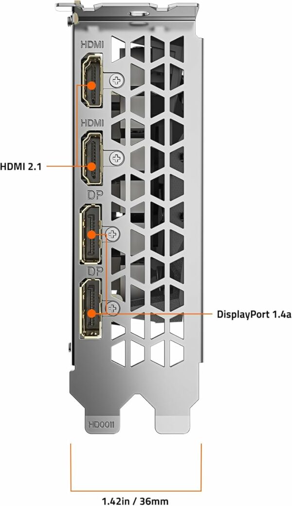 GIGABYTE GeForce RTX 3050 WINDFORCE OC 6G Graphics Card, 2X WINDFORCE Fans, 6GB GDDR6 96-bit GDDR6, GV-N3050WF2OC-6GD Video Card - For Sale - Price - Image 6