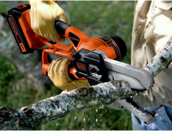 BLACK+DECKER 20V MAX* Cordless Chainsaw, Alligator Lopper (LLP120) - For Sale - Price - Image 3