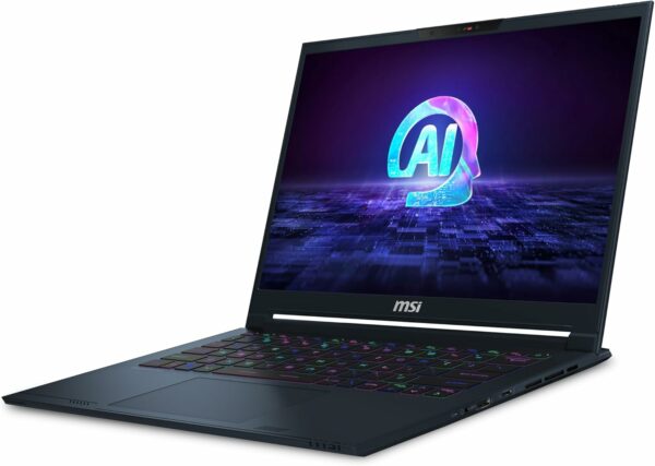 MSI Stealth 14 AI Studio 14” 120Hz 2.8K OLED Gaming Laptop: Intel Core Ultra 9-185H, NVIDIA Geforce RTX 4070, 64GB DDR5, 1TB NVMe SSD, Thunderbolt 4, Win 11 Pro: Star Blue A1VGG-089US - For Sale - Price - Image 3