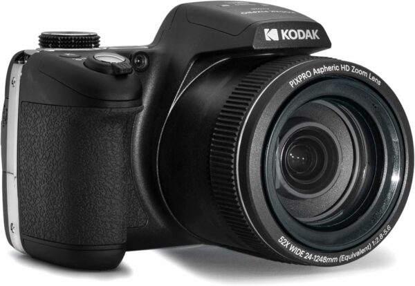 Kodak PIXPRO Astro Zoom AZ528-BK 16 MP Digital Camera with 52x Optical Zoom 24mm Wide Angle Lens 6 fps Burst Shooting 1080P Full HD Video Wi-Fi Connectivity and a 3" LCD Screen (Black) - For Sale - Price - Image 2