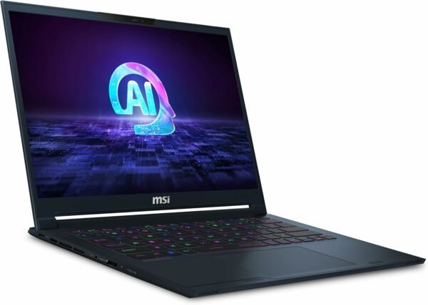 MSI Stealth 14 AI Studio 14” 120Hz 2.8K OLED Gaming Laptop: Intel Core Ultra 9-185H, NVIDIA Geforce RTX 4070, 64GB DDR5, 1TB NVMe SSD, Thunderbolt 4, Win 11 Pro: Star Blue A1VGG-089US - For Sale - Price - Image 2