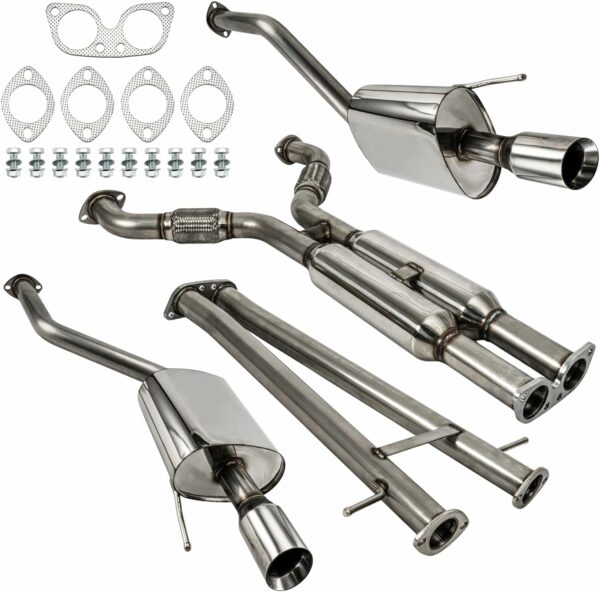 KAX Stainless Steel Cat Back Exhaust System Replacement for 2009-2013 G37 3.7L - For Sale - Price - Image 4