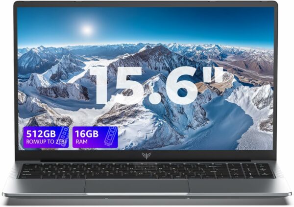 Laptop with Windows 11,Intel N150 Quad-Core Processor(Up to 3.6GHZ) 16GB DDR4 RAM 512GB SSD, 15.6" FHD IPS Display, 2025 Traditional Laptops Computer for Business Office Student Gaming - For Sale - Price