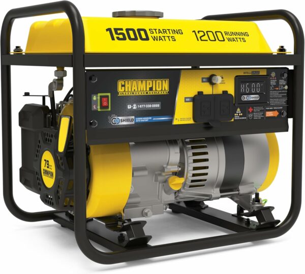 Champion Power Equipment 1500-Watt Portable Generator with CO Shield For Sale - Price