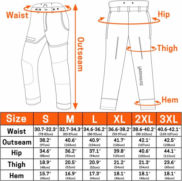 Chainsaw Pants, Technical Chainsaw Trouser, Chainsaw Chaps, Tree Cutting Pant with Adjustable Suspenders - For Sale - Price - Image 4