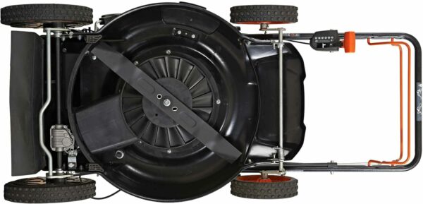 YARDMAX 22 in. 201cc Select PACE 6 Speed CVT High Wheel RWD 3-in-1 Gas Walk Behind Self Propelled Lawn Mower, Black - For Sale - Price - Image 5