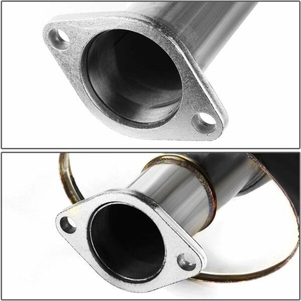 DNA MOTORING CBE-ME06L4-BT Stainless Steel Cat Back Exhaust System [Compatible with 06-09 Mitsubishi Eclipse 2.4L l4] - For Sale - Price - Image 3