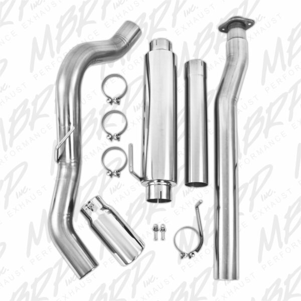 MBRP S5248409 4" Cat Back, Single Side Exit Exhaust System (T409) - For Sale - Price - Image 2