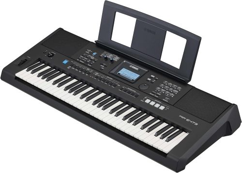 Yamaha, 61-Key Touch-Sensitive Advanced Portable Keyboard with Power Adapter, (PSRE473) - For Sale - Price