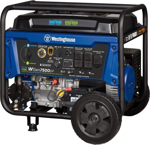 Westinghouse 9500 Peak Watt Dual Fuel Home Backup Portable Generator, Remote Electric Start, Transfer Switch Ready, Gas & Propane Powered For Sale - Price - Image 8